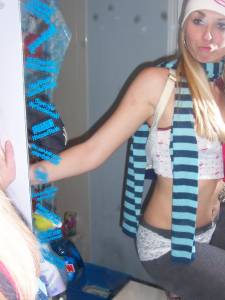 Selfshot and posing for amazing young Blonde x169 06xxbkpobq