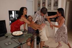 Peyton Leigh Mika Tan Kendra Secrets Gets To Fuck Three Hot Sluts - 493x 47aekslp3z