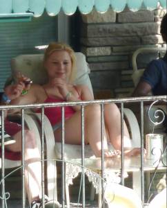 Voyeur Spy Hot Blonde Balcony v7a6bccnjx