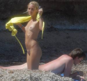 Blonde on the beach x23 17ao5u9o1k