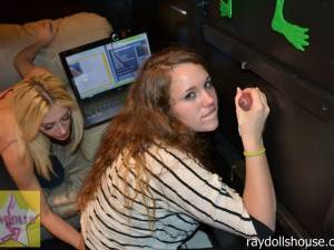 Brunette teen in braces facialed in theater j7auccg0w6