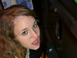 Brunette teen in braces facialed in theater r7aucdjtjz