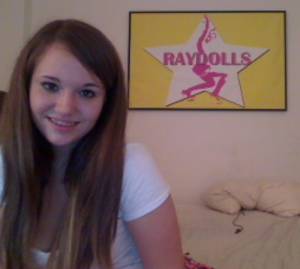 Brunette teen in braces facialed in theater 67auce6qos