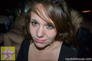 Brunette teen in braces facialed in theater 47aucbr70w