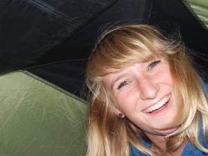 Blonde Teasing Boy in Camping p7bfswstli