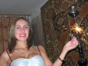 Blonde MILF With Big Tits Posing At Home b7bhagg4m7