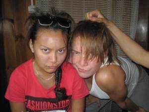 Five naked girls, fun in Sauna x 125 u7bh7g5okl