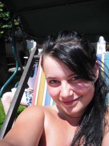 Teens Enjoy a Small pool in the Backyard x 104 27bh40tm57