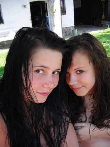 Teens Enjoy a Small pool in the Backyard x 104 07bh42xd3m