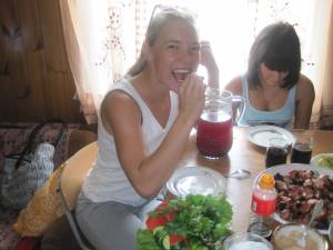 Five naked girls, fun in Sauna x 125 u7bh7gdxhb