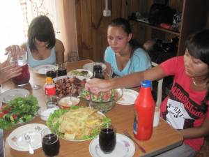 Five naked girls, fun in Sauna x 125 o7bh7gcisp