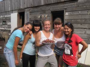 Five naked girls, fun in Sauna x 125 17bh7frx5f