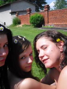 Teens Enjoy a Small pool in the Backyard x 104 27bh40kb16
