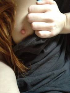 Stolen Mobile Phone Revealed Naked Redhead j7b18q3oqu