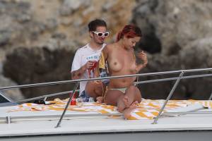 Rita Ora Topless On A Yacht In Tuscany 37b4h246db