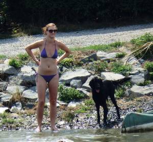 Voyeur Purple Bikini Girl Spy t7b8qsel0g