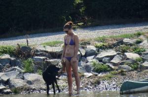 Voyeur Purple Bikini Girl Spy f7b8qsp73o