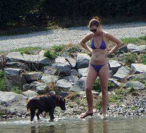 Voyeur Purple Bikini Girl Spy b7b8qshz2f