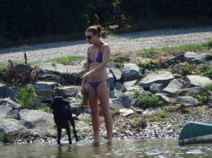 Voyeur Purple Bikini Girl Spy 47b8qsoxpz