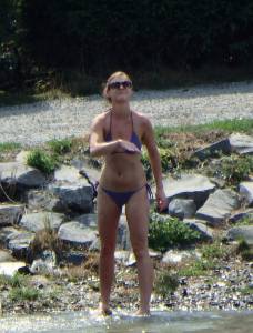 Voyeur Purple Bikini Girl Spy 57b8qsfzyp