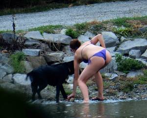 Voyeur Purple Bikini Girl Spy w7b8qrt1v7