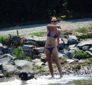 Voyeur Purple Bikini Girl Spy a7b8qs8o1r