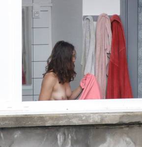 Voyeur _ neighbour topless at the window h7bn1aflvl