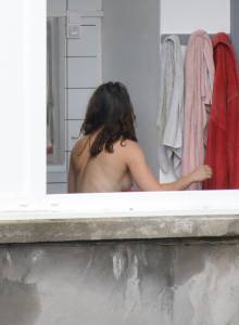 Voyeur _ neighbour topless at the window n7bn1aeaqn