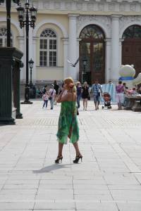 Green Dress Upskirt w7boscqs21