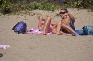 Horny couple on the beach 67bovko51i