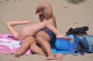 Horny couple on the beach 37bovk9hqo
