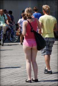 Sexy Pink Shorts x19 07bsb2symv