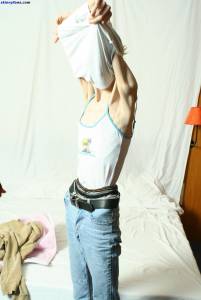 EXTREME Skinny Anorexic Janine 1 w7btsarhow