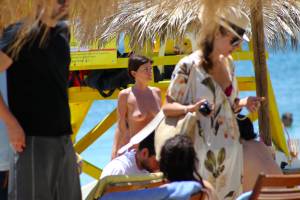 Mature caught topless in Paraga beach, Mykonos-77bwtdsdo7.jpg