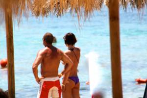 Mature caught topless in Paraga beach, Mykonos f7bwtdntud