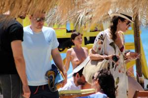 Mature caught topless in Paraga beach, Mykonos f7bwtdpjgb