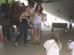 Babes At The Bean - Nice Green Panties!07bx8mm5yl.jpg