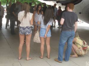 Babes At The Bean - Nice Green Panties!67bx8mnkxs.jpg