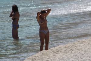Babe I caught topless in Kalafatis beach, Mykonosj7bx8arv2w.jpg