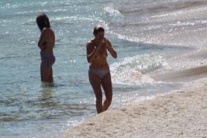 Babe I caught topless in Kalafatis beach, Mykonos e7bx8aozv2